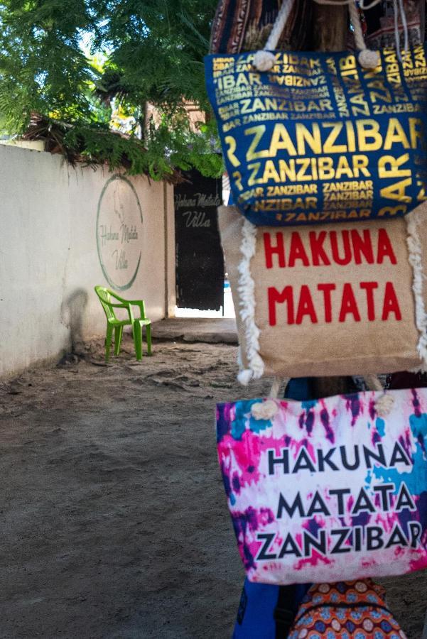 Hakuna Matata Villa Paje Exterior photo