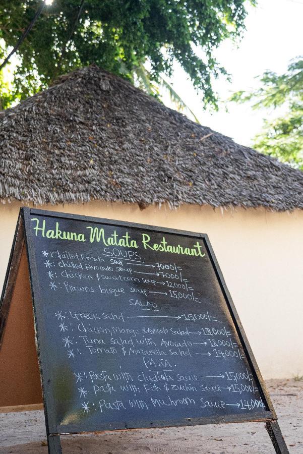 Hakuna Matata Villa Paje Exterior photo